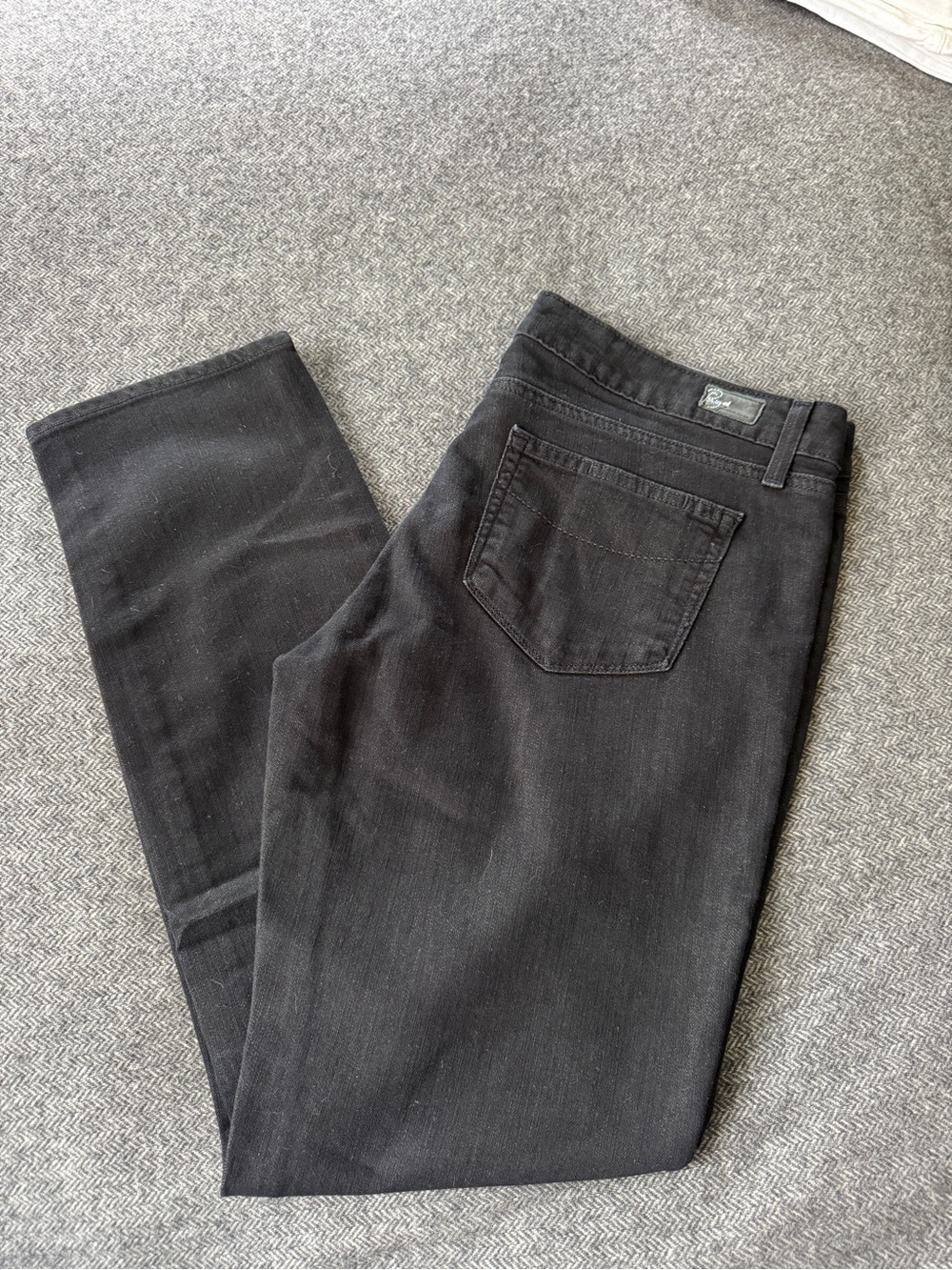 Paige Skyline Ankle Peg black Jean